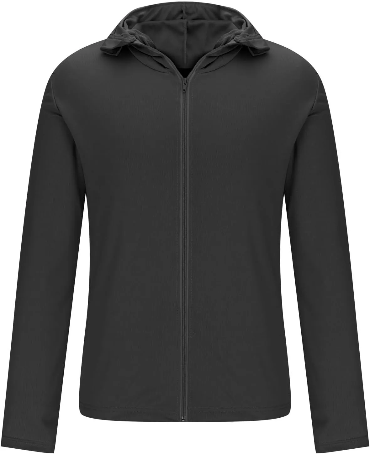 Sun Shirts for Men Hooded UPF 50  Fishing Shirt SPF UV Sun Hoodie Rash Guard Long Sleeve Outdoor Hiking Swim Shirts