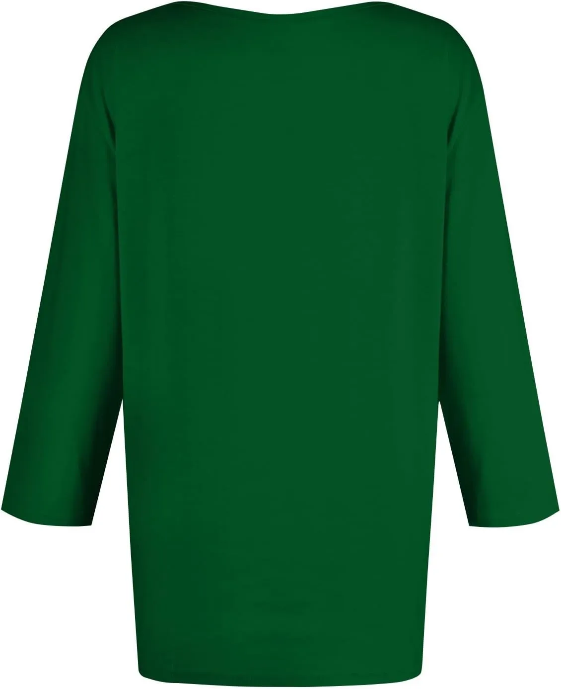 T Shirts for Women Loose Fit 3/4 Sleeve Tops Oversized Crew Neck Cotton Shirts Casual Pullover Tops Dressy Basic Tees