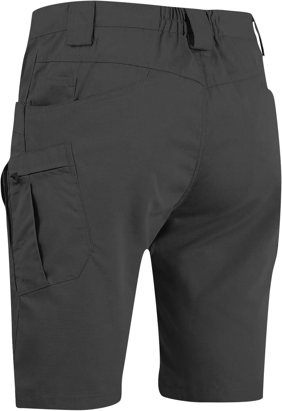 Tactical Shorts for Men Elastic Waist Waterproof Quick Dry Shorts Cargo Stretch Ripstop Running Athletic Hiking Pants