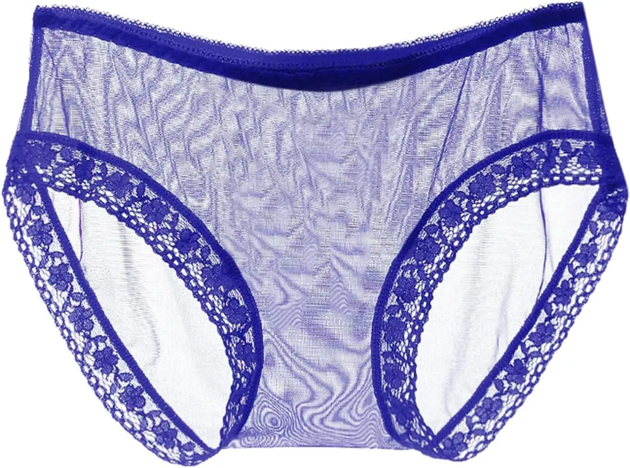 Thongs Low Waist Underwear for Women Sheer No Show Hipsters Soft Panties Funny Lace Sexy Tangas Ice Silk Briefs Cute
