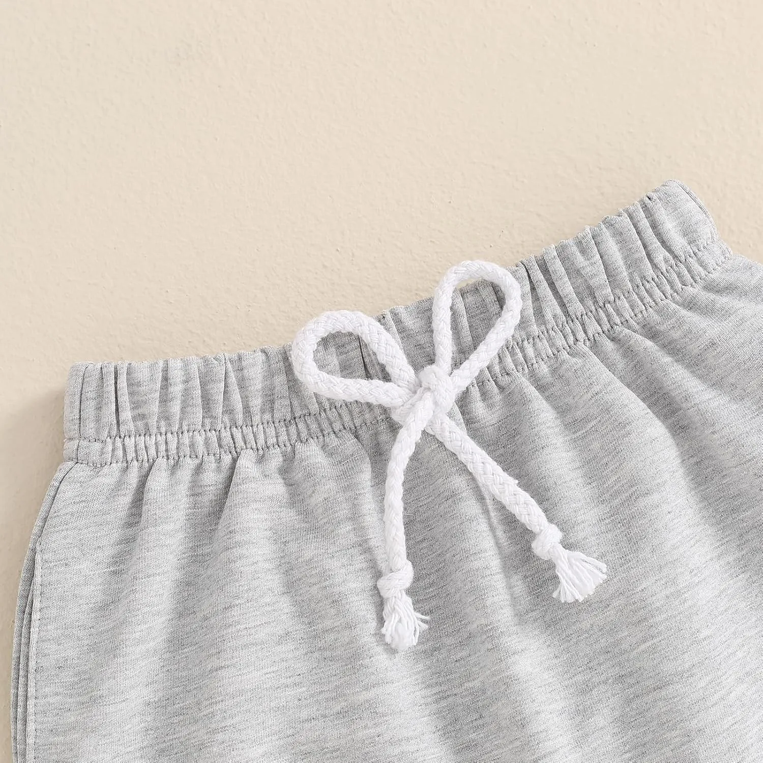 Toddler Baby Boy Shorts 3 Pack Shorts Set Elastic Waist Drawstring Shorts Sweatpants Casual Athletic Sports Shorts
