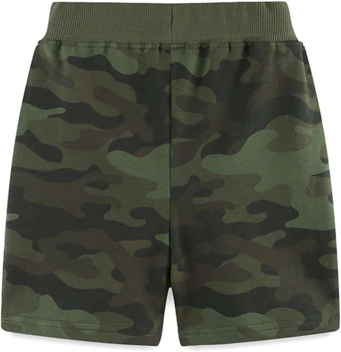 Toddler Boys Camouflage Print Hiking Shorts for Kids Boys High Waist Tie Up Sports Shorts Summer Wear Sweatpants
