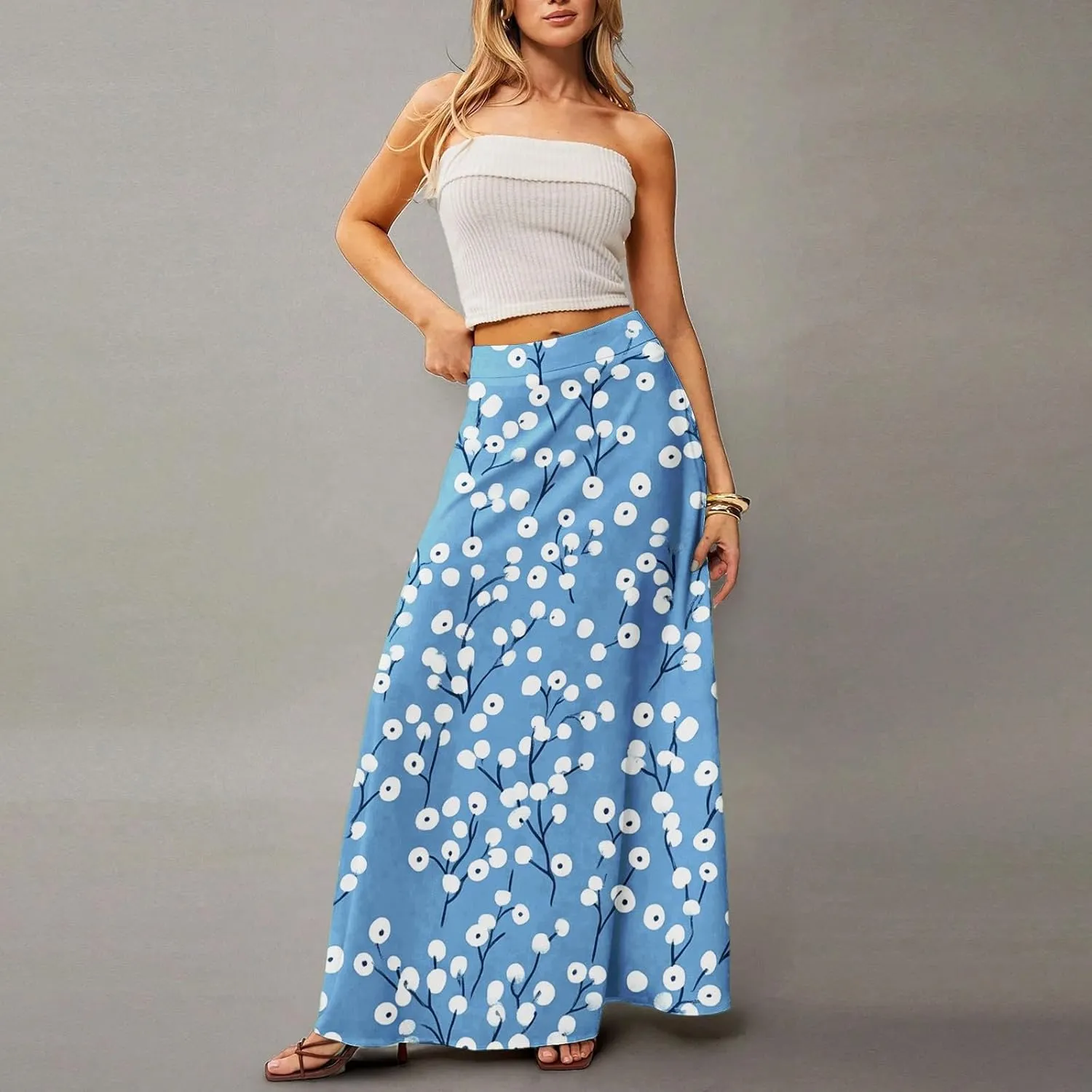 Vacation Skirts for Women, Elegantes Boho Casual Trendy Summer Womens Skirts