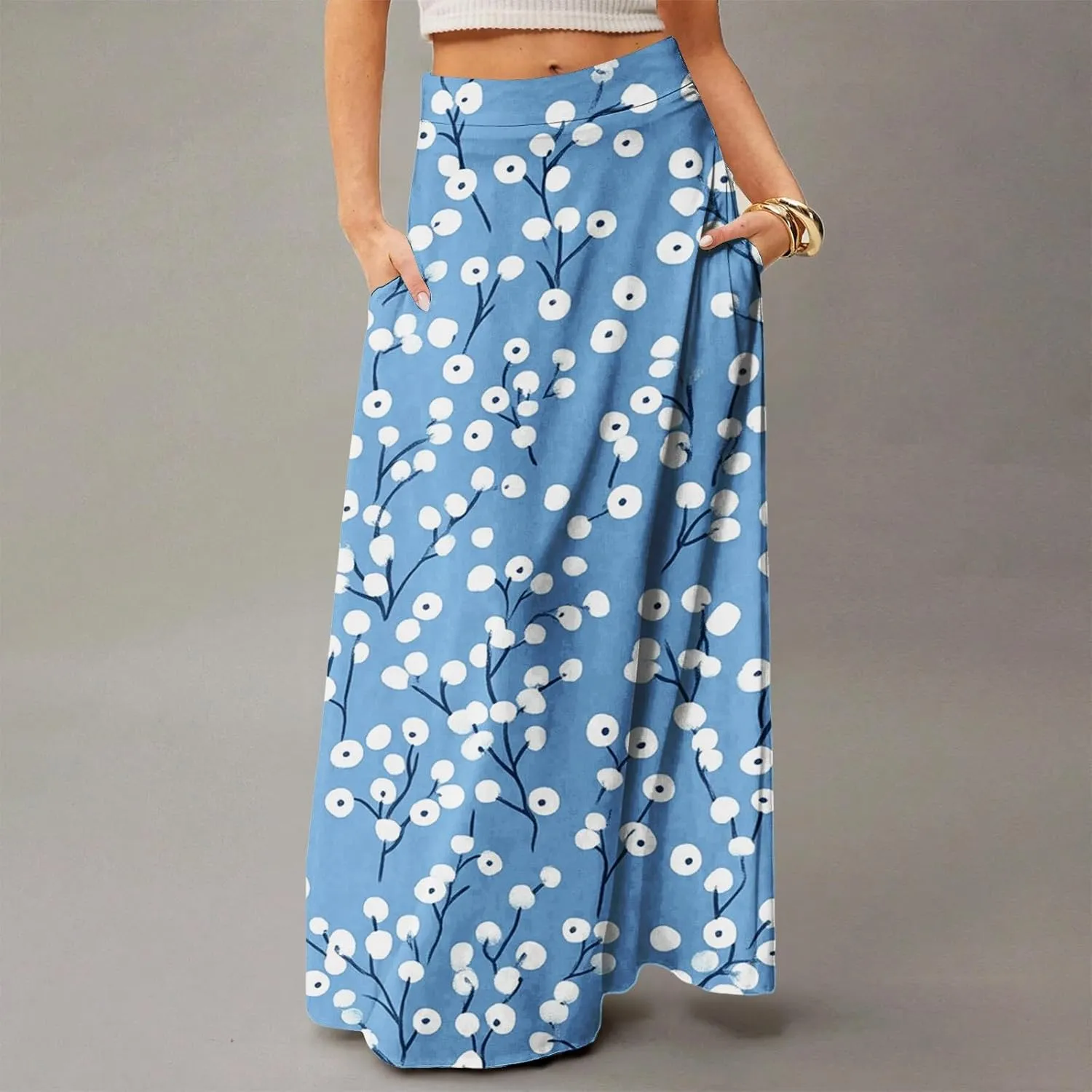 Vacation Skirts for Women, Elegantes Boho Casual Trendy Summer Womens Skirts