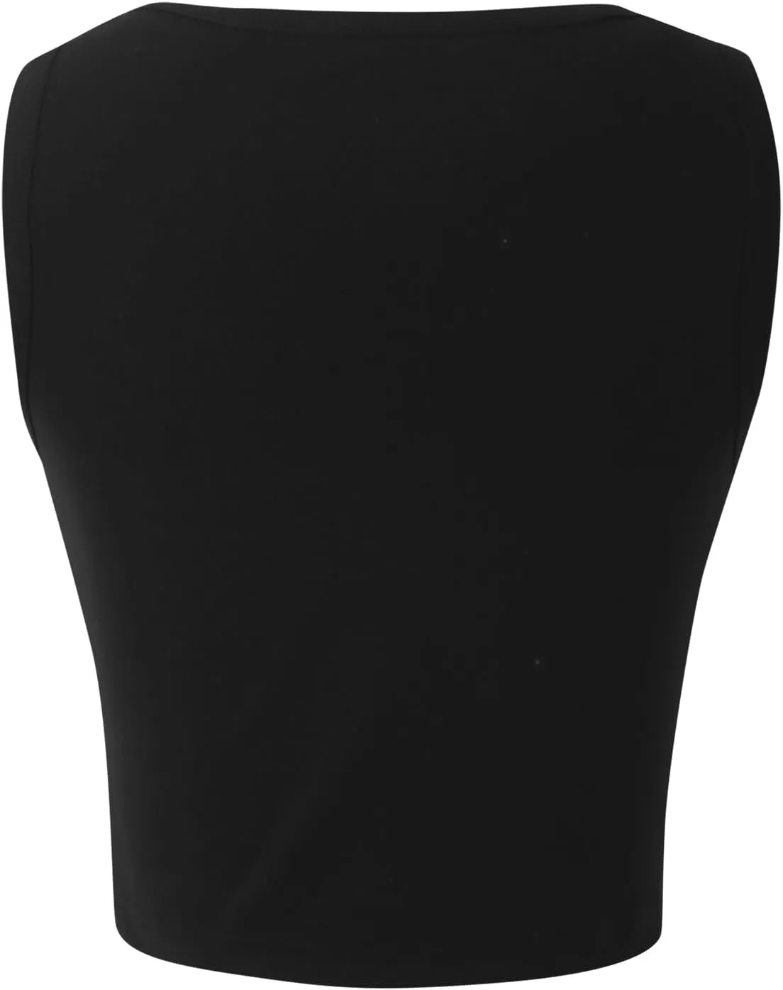 Womens Sleeveless High Neck Tank Tops Trendy Going Out Crop Tops Shirts Casual Basic Slim Fit T Shirts Workout Yoga Tops