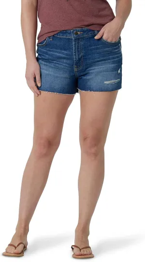 Wrangler Women's Mid-Rise Vintage Denim Short