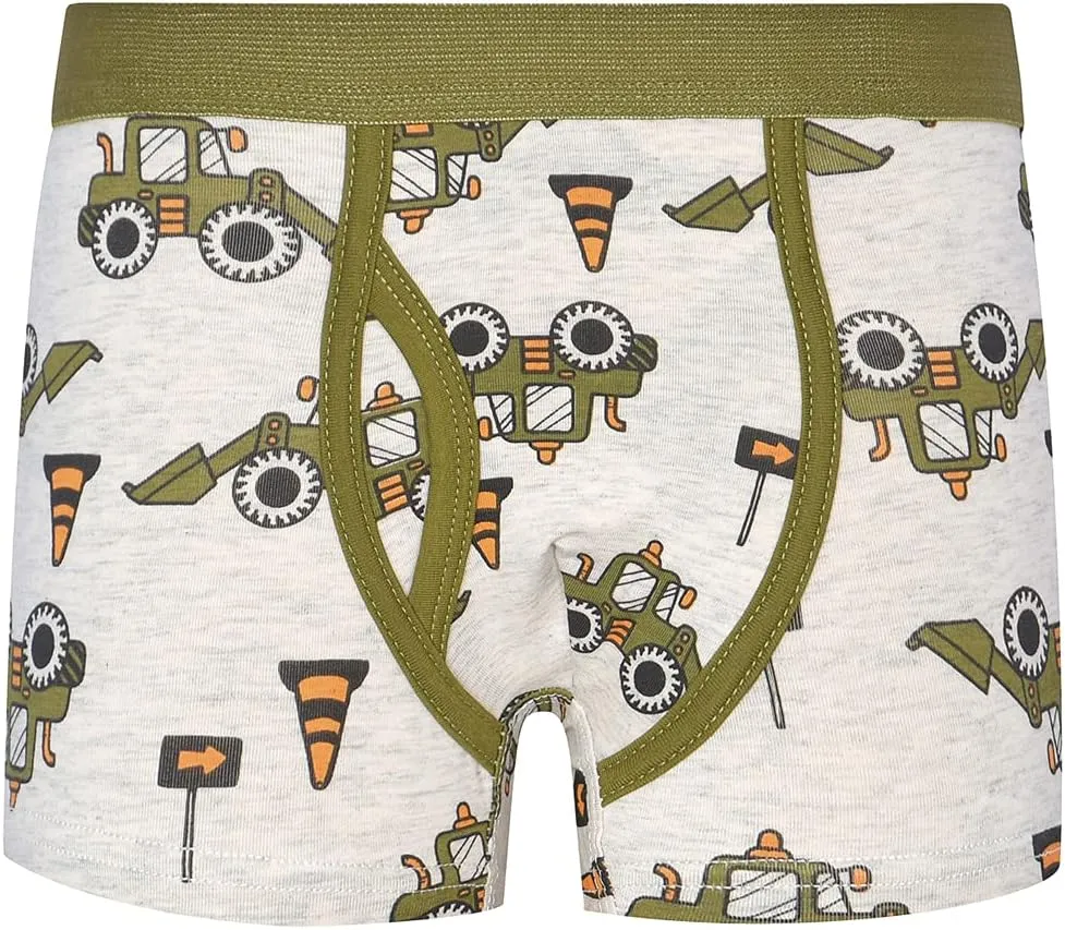 Zumou Boys' Boxer Briefs Shorts Toddler Kids Cotton Underwear