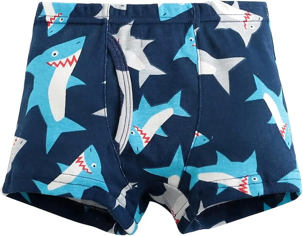 Zumou Boys' Boxer Briefs Shorts Toddler Kids Cotton Underwear